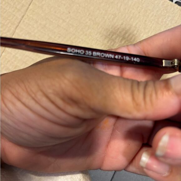 Kadima Eyeglasses for prescription accessory eyewear vintage red glasses - Picture 4 of 5